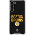 NHL Boston Bruins Lineup Galaxy S24 FE Clear Case